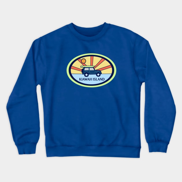 Kiawah Island SC Crewneck Sweatshirt by Trent Tides